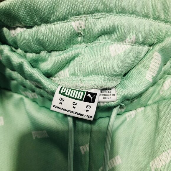 Puma Sweatpants Jogger Med Green SE Way 1 DE-91074 Herzogenaurach Pants Active - Picture 3 of 8